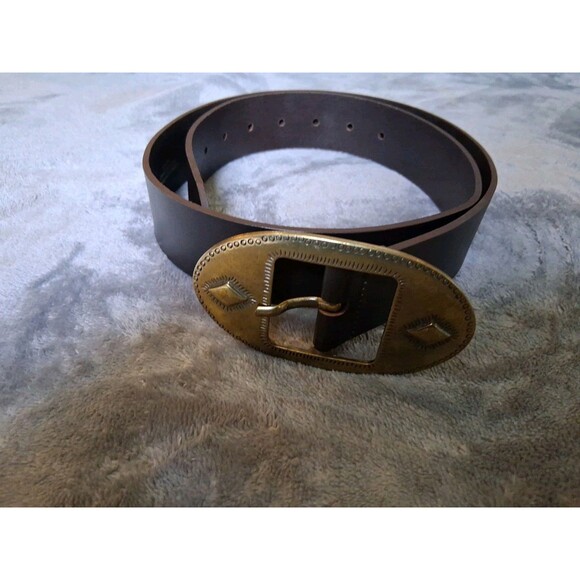 Ba&sh Women Leather Belt Medium Brown main image 4